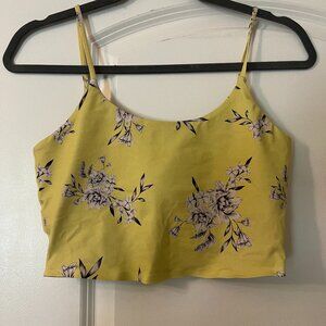 Spiritual Gangster Yellow long line bra